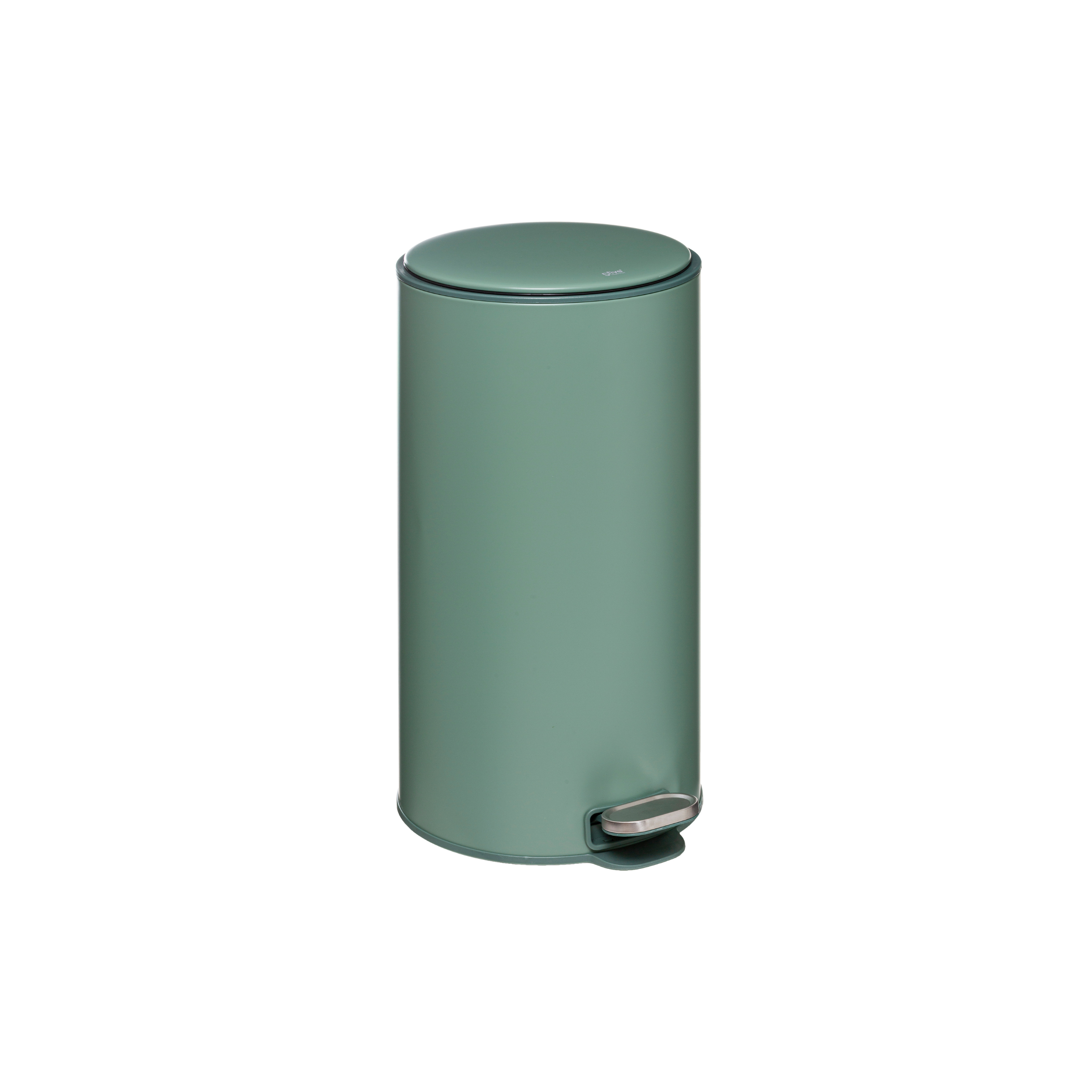 POUBELLE MÉTAL INOX NOIR 30 L – Image 2