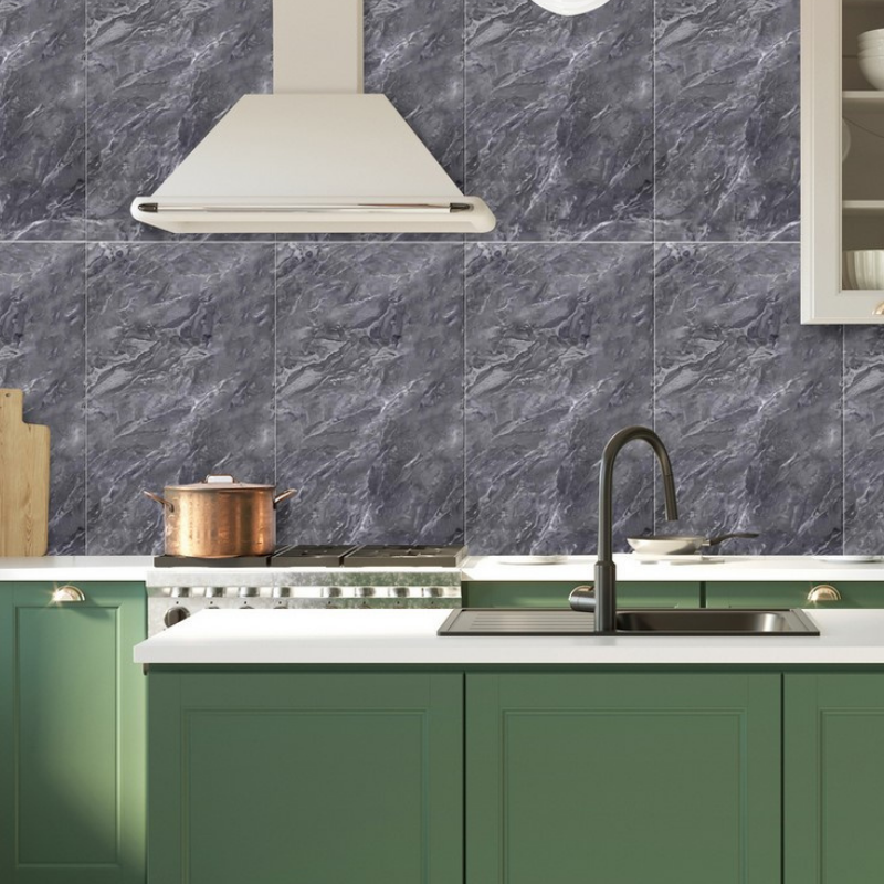 Lot de 10 panneaux adhésifs imitation marbre – Image 2