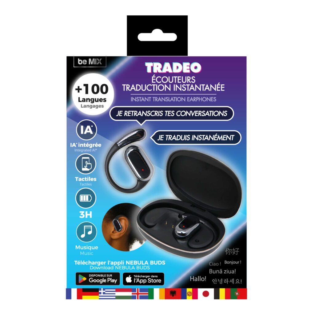 Ecouteurs de traduction instantanée