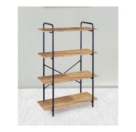Etagère en bois et métal 4 niveaux