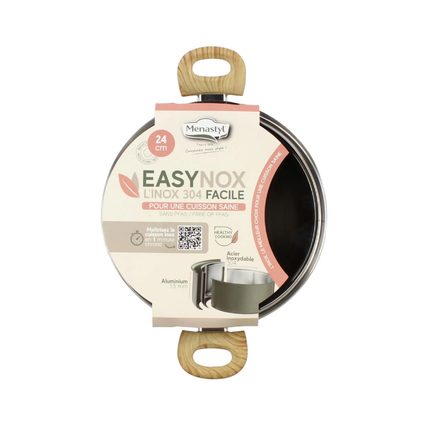 Fait-tout en inox 24cm Menastyl – Image 3