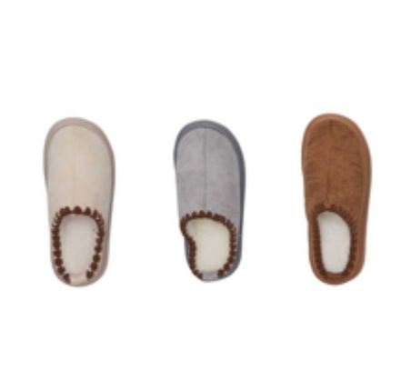 Chaussons plateforme effet suédine – Image 2