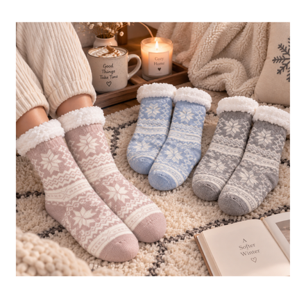 Chaussettes doublées